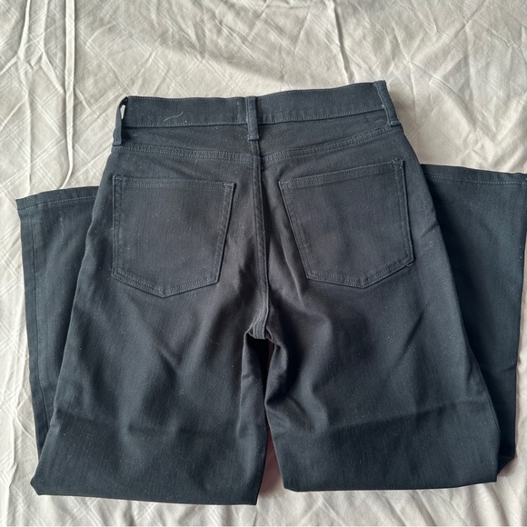 J. Crew Black Wide-Leg Crop Jeans 25 - Picture 10 of 10